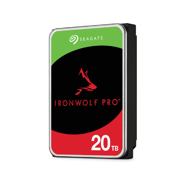 Seagate IronWolf Pro ST20000NT001 unidade de disco rígido 20 TB 7200 RPM 256 MB 3.5"