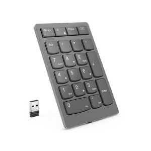 Lenovo Go Wireless teclado numérico Universal Bluetooth USB RF Wireless Cinzento 2