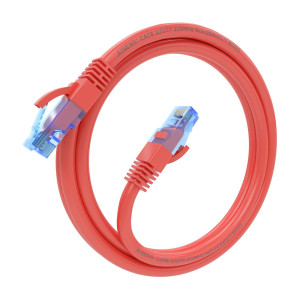 AISENS A135-0789 cabo de rede Vermelho 1 m Cat6 U UTP (UTP) 2