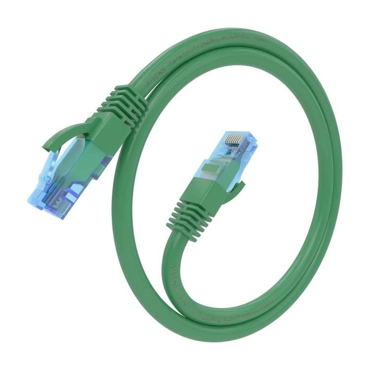 AISENS A135-0806 cabo de rede Verde 0,3 m Cat6 U UTP (UTP)