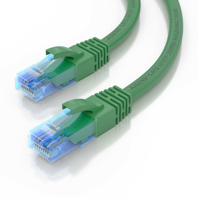 AISENS A135-0806 cabo de rede Verde 0,3 m Cat6 U UTP (UTP)
