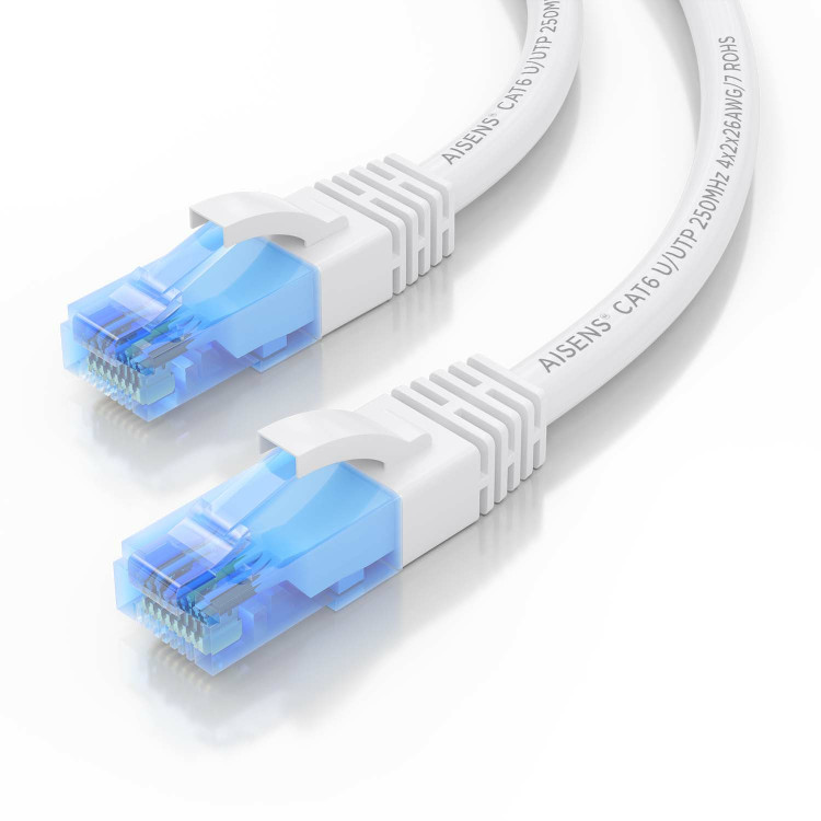 AISENS A135-0826 cabo de rede Branco 10 m Cat6 U UTP (UTP)