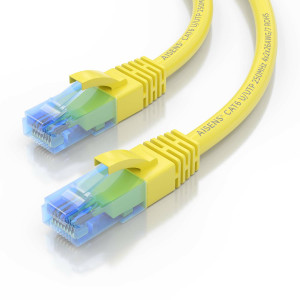 AISENS A135-0829 cabo de rede Amarelo 0,25 m Cat6 U UTP (UTP)