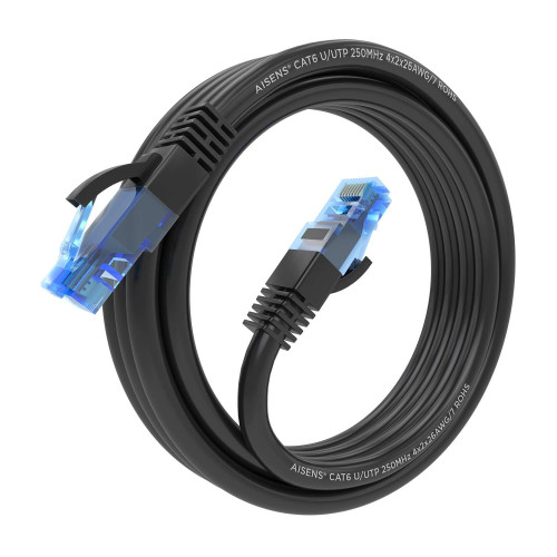 AISENS A135-0845 cabo de rede Preto 2 m Cat6 U UTP (UTP) AISENS A135-0845 cabo de rede Preto 2 m Cat6 U UTP (UTP)