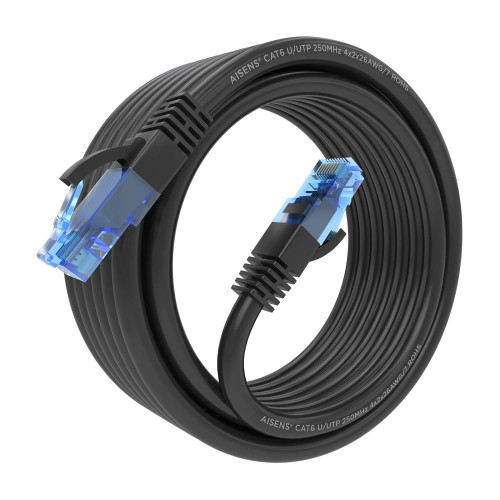 AISENS A135-0848 cabo de rede Preto 5 m Cat6 U UTP (UTP) AISENS A135-0848 cabo de rede Preto 5 m Cat6 U UTP (UTP)