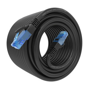 AISENS A135-0852 cabo de rede Preto 20 m Cat6 U UTP (UTP) 2
