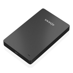 AISENS ASE-2542B Caixa para Discos Rígidos Caixa de disco rígido Preto 2.5" 2