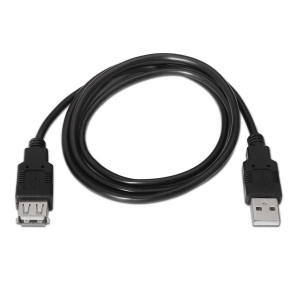 AISENS A101-0015 cabo USB USB 2.0 1 m USB A Preto 2