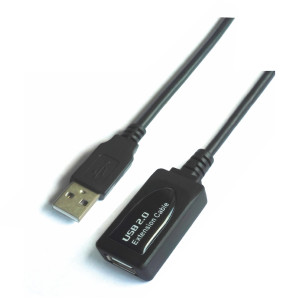 AISENS A101-0018 cabo USB USB 2.0 5 m USB A Preto