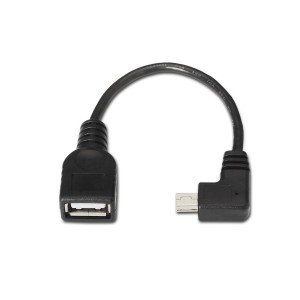 AISENS A101-0034 cabo USB USB 2.0 0,15 m Mini-USB B USB A Preto 2