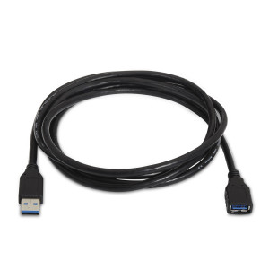 AISENS A105-0041 cabo USB USB 3.2 Gen 1 (3.1 Gen 1) 1 m USB A Preto 2