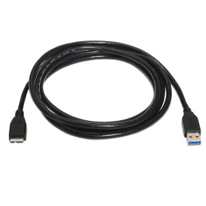 AISENS A105-0044 cabo USB USB 3.2 Gen 1 (3.1 Gen 1) 2 m USB A Micro-USB B Preto 2