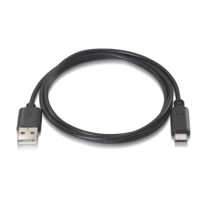 AISENS A107-0050 cabo USB USB 2.0 0,5 m USB A USB C Preto 2