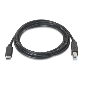AISENS A107-0053 cabo USB USB 2.0 1 m USB C USB B Preto 2