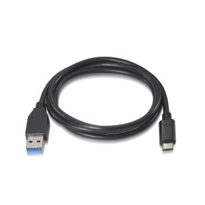 AISENS A107-0060 cabo USB USB 3.2 Gen 2 (3.1 Gen 2) 1 m USB A USB C Preto 2