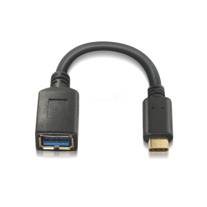AISENS A107-0062 cabo USB USB 3.2 Gen 1 (3.1 Gen 1) 0,15 m USB C USB A Preto 2