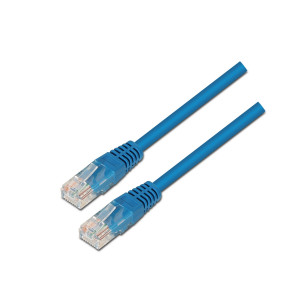 AISENS A133-0190 cabo de rede Azul 0,5 m Cat5e U UTP (UTP)