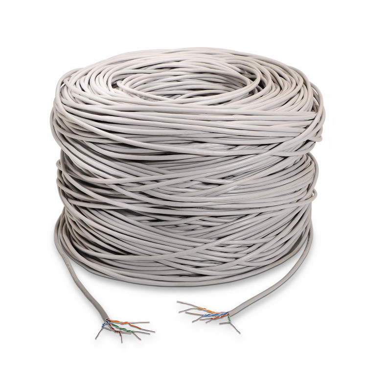 AISENS A133-0208 cabo de rede Cinzento 100 m Cat5e U UTP (UTP)