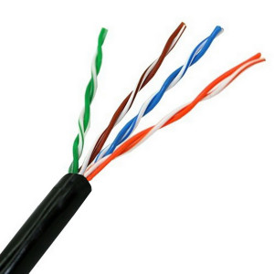 AISENS A133-0212 cabo de rede Preto 100 m Cat5e U UTP (UTP)