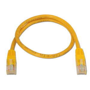 AISENS A135-0253 cabo de rede Amarelo 0,5 m Cat6 U UTP (UTP) 2