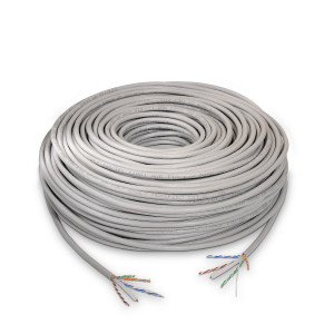AISENS A135-0261 cabo de rede Cinzento 100 m Cat6 U UTP (UTP) 2