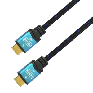AISENS A120-0358 cabo HDMI 3 m HDMI Type A (Standard) Preto, Azul