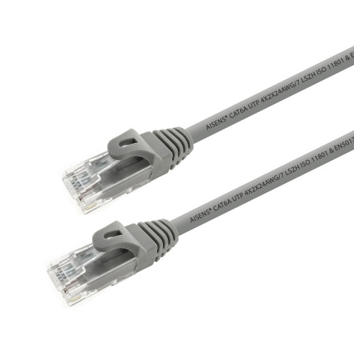 AISENS A145-0324 cabo de rede Cinzento 0,25 m Cat6a U UTP (UTP) AISENS A145-0324 cabo de rede Cinzento 0,25 m Cat6a U UTP (UTP)