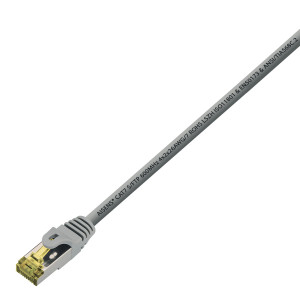 AISENS A146-0334 cabo de rede Cinzento 1 m Cat7 S FTP (S-STP) 2