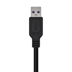 AISENS A105-0446 cabo USB USB 3.2 Gen 1 (3.1 Gen 1) 1 m USB A Preto 2