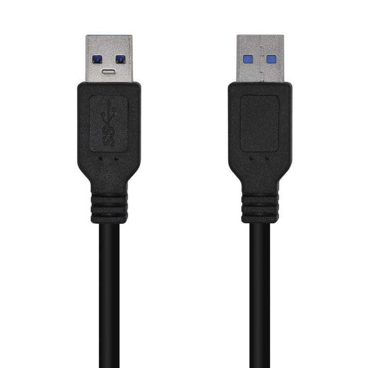 AISENS A105-0448 cabo USB USB 3.2 Gen 1 (3.1 Gen 1) 3 m USB A Preto