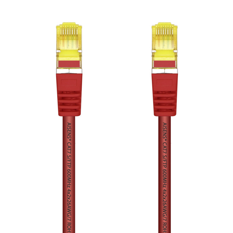 AISENS A146-0471 cabo de rede Vermelho 2 m Cat7 S FTP (S-STP)