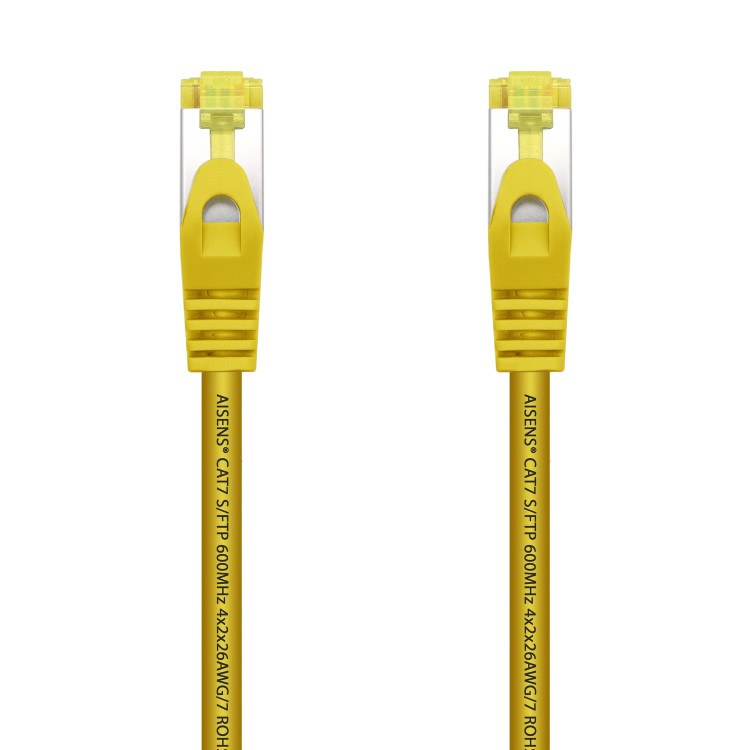 AISENS A146-0473 cabo de rede Amarelo 0,5 m Cat7 S FTP (S-STP)