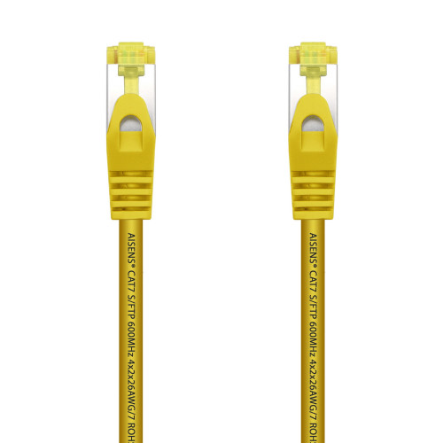 AISENS A146-0474 cabo de rede Amarelo 1 m Cat7 S FTP (S-STP)
