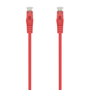 AISENS A145-0557 cabo de rede Vermelho 0,3 m Cat6a U UTP (UTP)