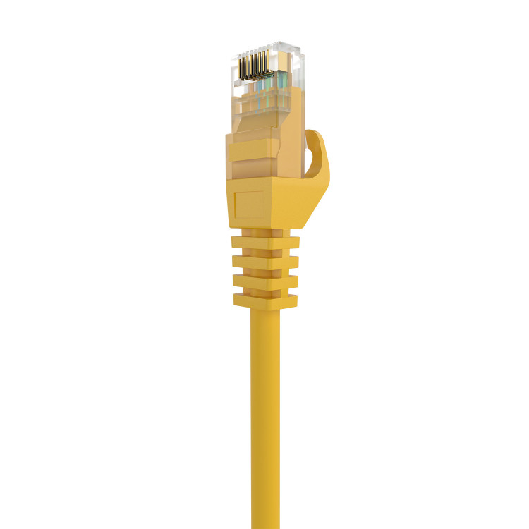 AISENS A145-0565 cabo de rede Amarelo 0,5 m Cat6a U UTP (UTP)