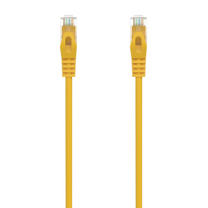 AISENS A145-0566 cabo de rede Amarelo 1 m Cat6a U UTP (UTP)