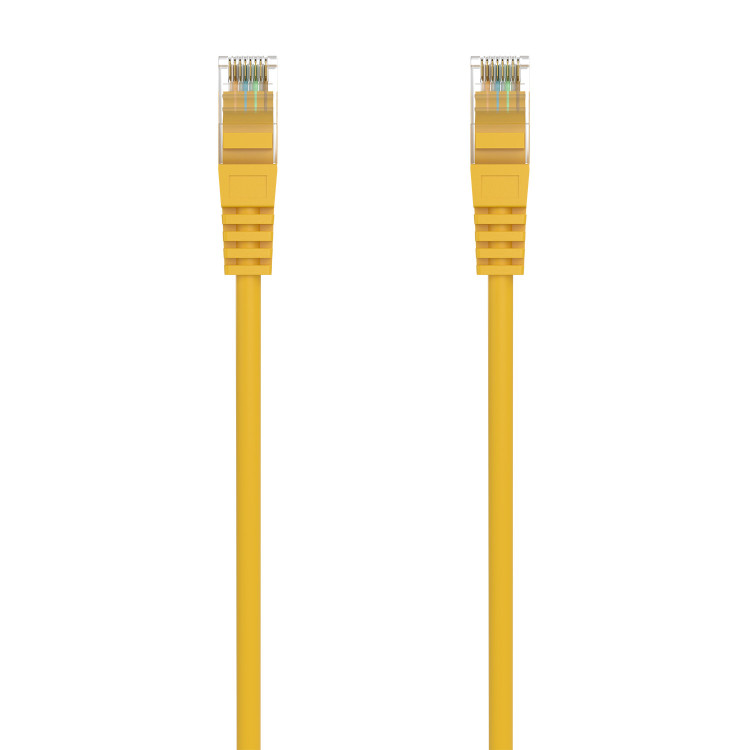 AISENS A145-0566 cabo de rede Amarelo 1 m Cat6a U UTP (UTP)