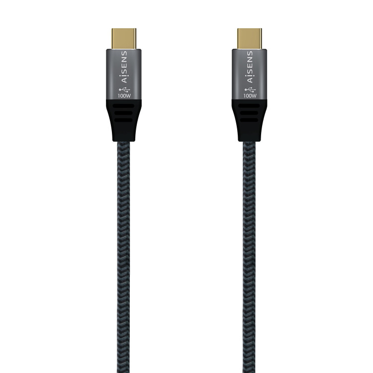 AISENS A107-0629 cabo USB USB 2.0 2 m USB C Cinzento