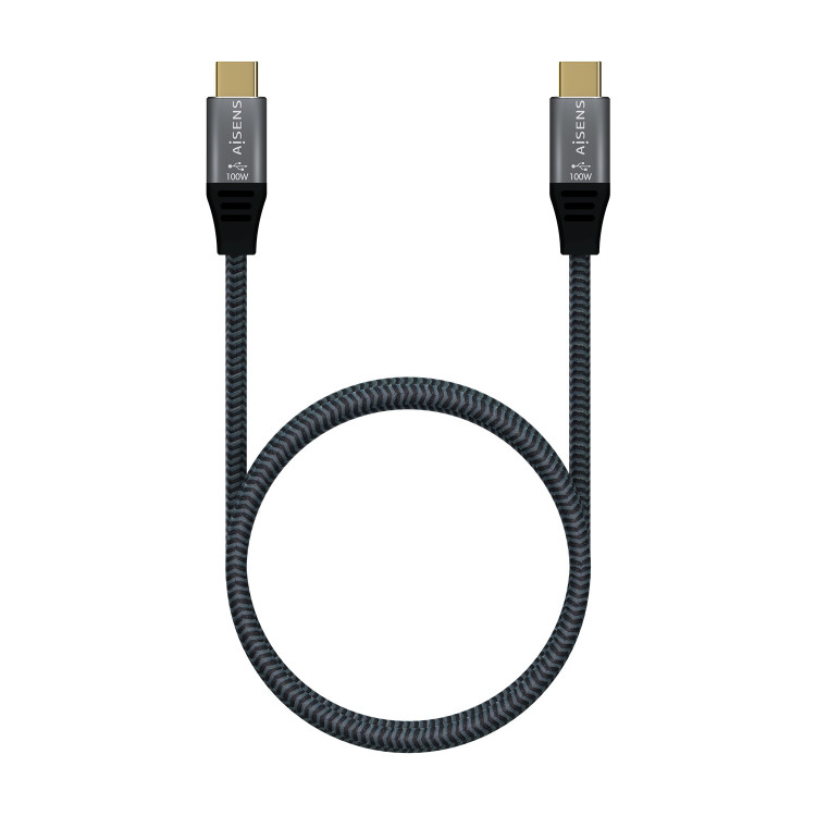 AISENS A107-0629 cabo USB USB 2.0 2 m USB C Cinzento