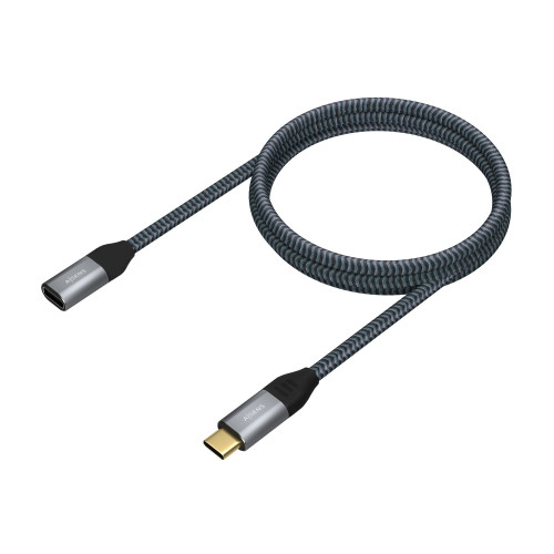 AISENS A107-0635 cabo USB USB4 Gen 2x2 1 m USB C Cinzento AISENS A107-0635 cabo USB USB4 Gen 2x2 1 m USB C Cinzento