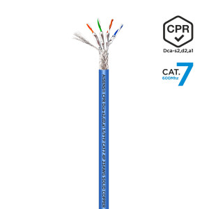 AISENS A146-0664 cabo de rede Azul 100 m Cat7 SF UTP (S-FTP) 2