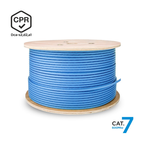 AISENS A146-0665 cabo de rede Azul 305 m Cat7 SF UTP (S-FTP) AISENS A146-0665 cabo de rede Azul 305 m Cat7 SF UTP (S-FTP)