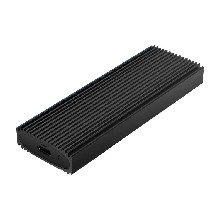 AISENS ASM2-022B Caixa para Discos Rígidos Compartimento SSD Preto M.2