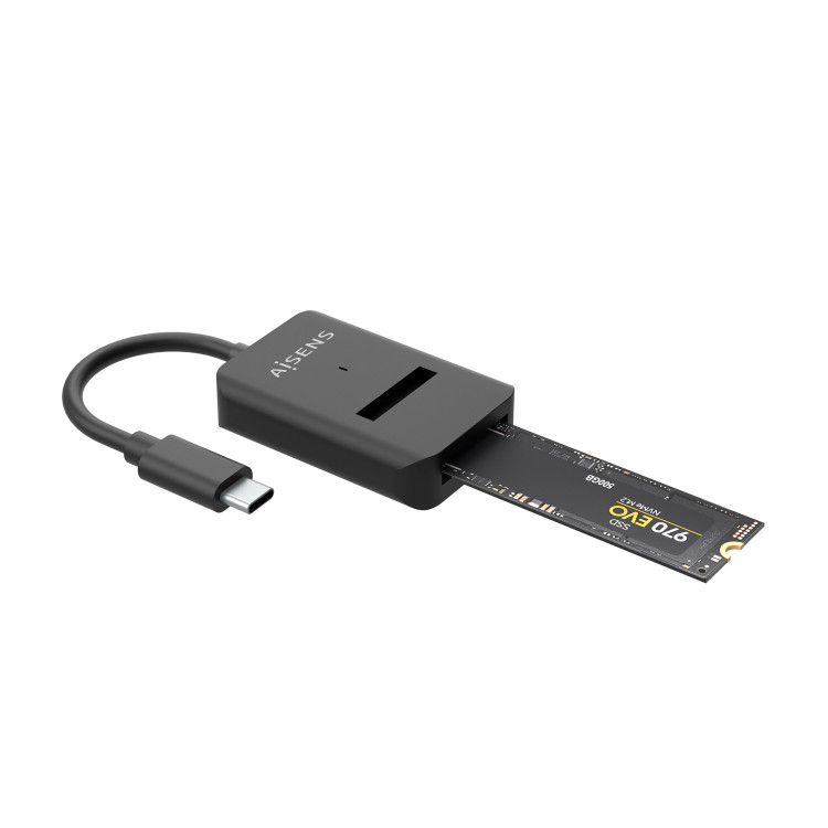 AISENS ASUC-M2D011-BK Caixa para Discos Rígidos Compartimento SSD Preto M.2