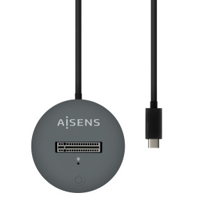 AISENS ASUC-M2D014-GR Caixa para Discos Rígidos Compartimento SSD Cinzento M.2 2