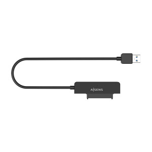 AISENS ASE-25A03B Caixa para Discos Rígidos Caixa de disco rígido Preto 2.5" Energia por USB