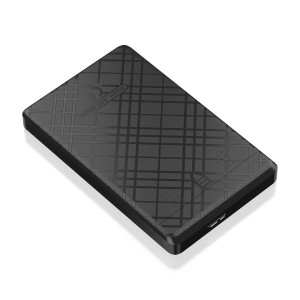 AISENS ASE-2522B Caixa para Discos Rígidos Compartimento HDD SSD Preto 2.5" 2