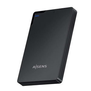 AISENS ASE-2520B Caixa para Discos Rígidos Caixa de disco rígido Preto 2.5" Energia por USB