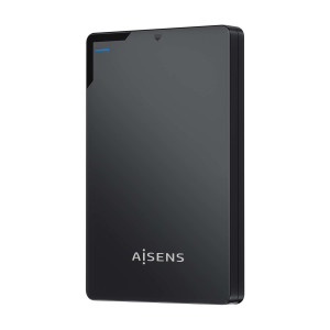 AISENS ASE-2520B Caixa para Discos Rígidos Caixa de disco rígido Preto 2.5" Energia por USB 2