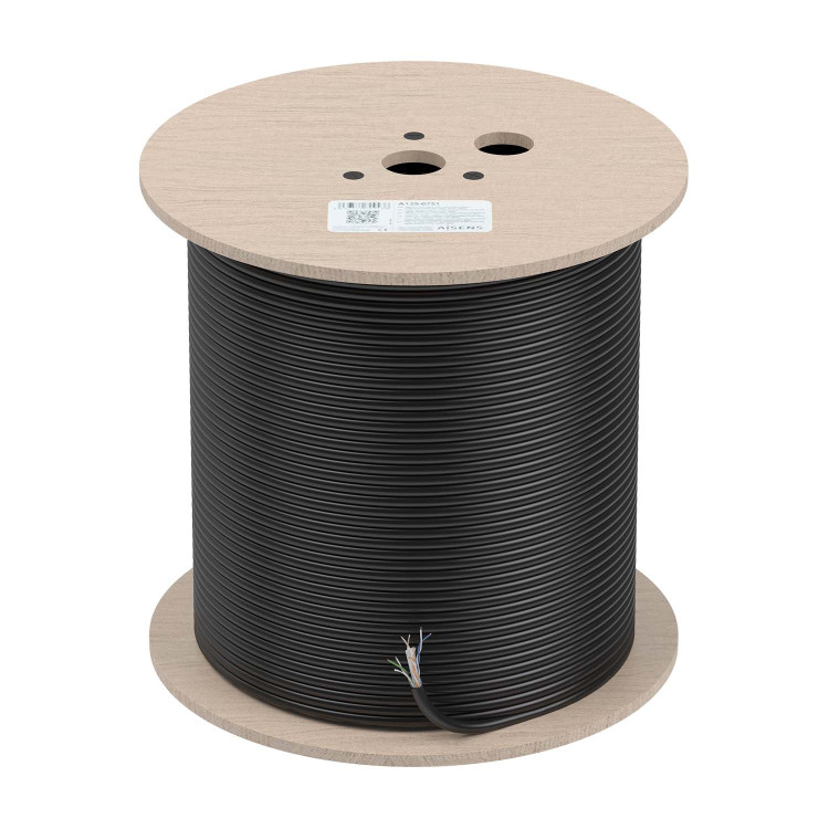 AISENS A135-0751 cabo de rede Preto 305 m Cat6 U UTP (UTP)